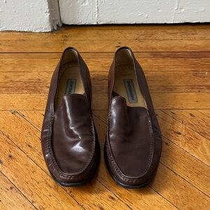 Johnston & Murphy Brown Leather Loafers